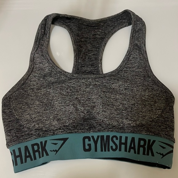 Gymshark Dark Gray Women’s Sports Bra Size XS - Picture 2 of 5